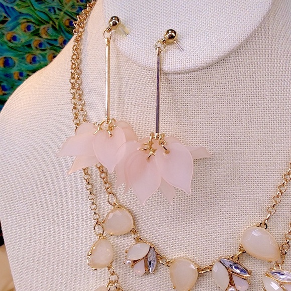 ❤️ Jewelry Lot 3 Matching Sets Necklace Earring Brooch - Picture 6 of 8